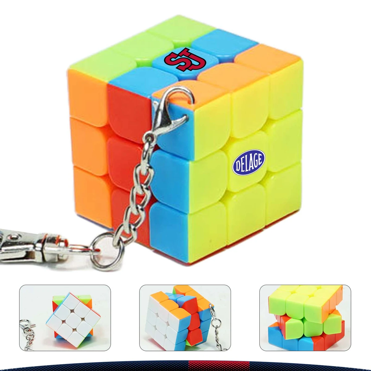 Mini Cube Keychain 1