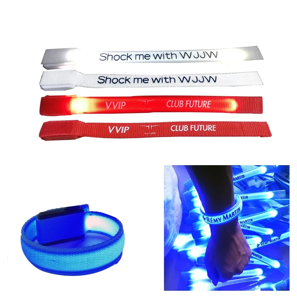 LED Light Up Flashing Wristbands 1
