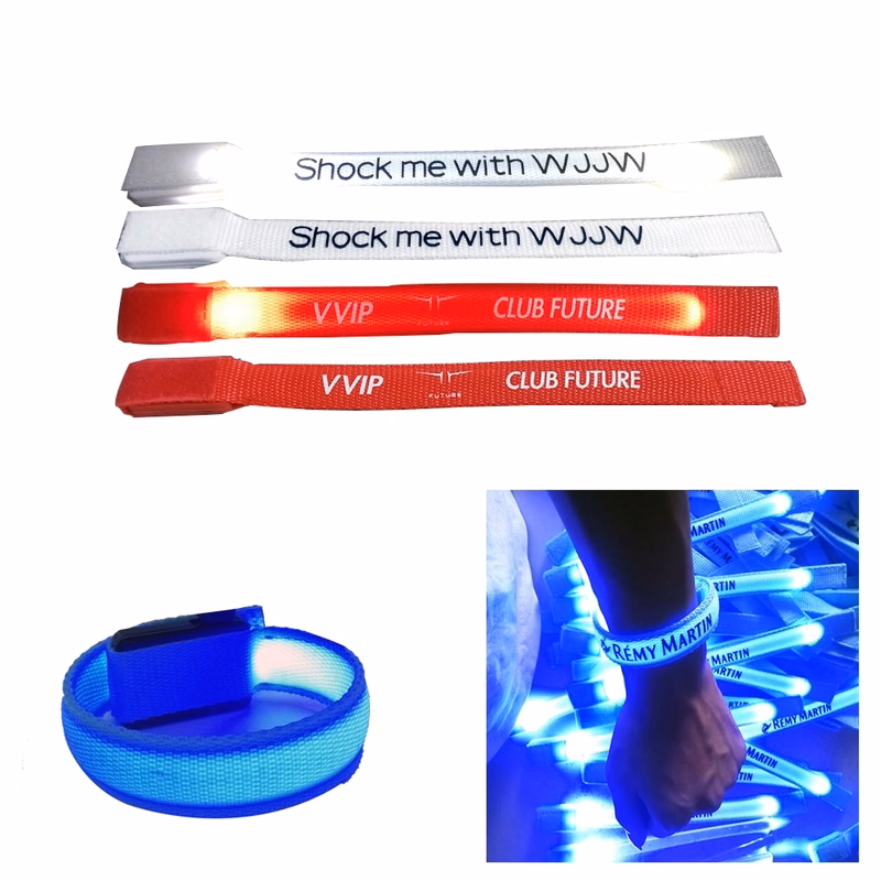 LED Light Up Flashing Wristbands