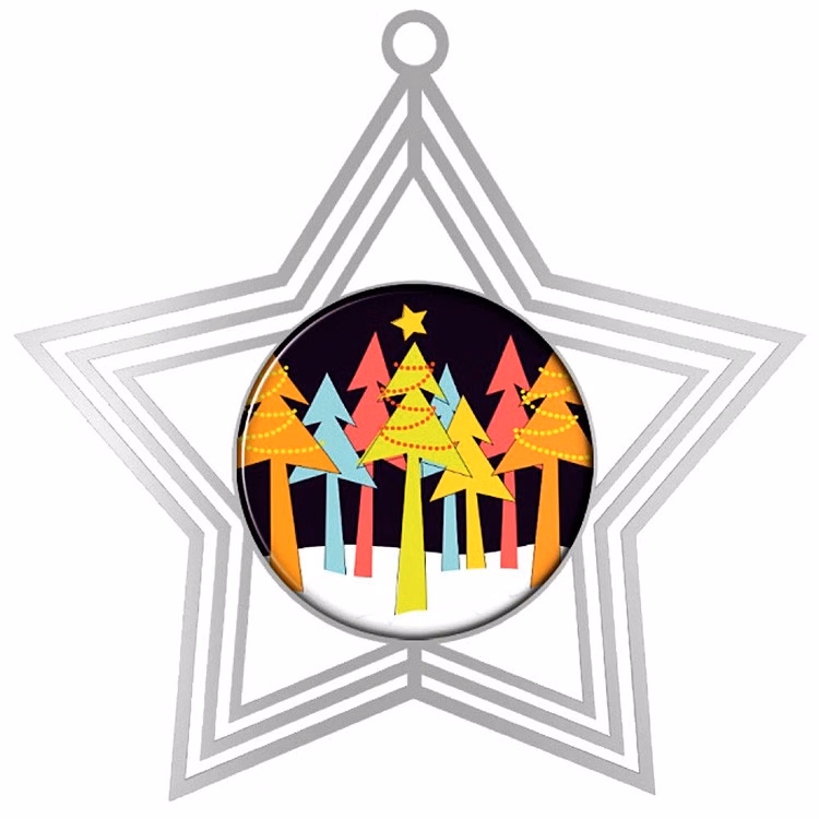 Vibraprint® 3D Star Holiday Ornament