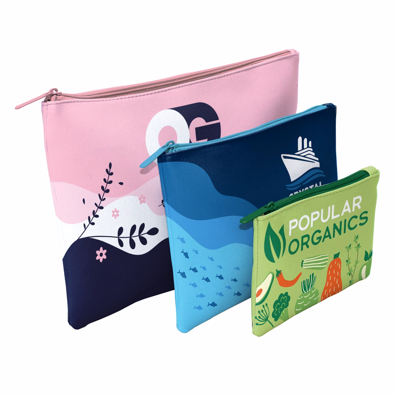 LVL Vegan Leather Large Flat Pouch
