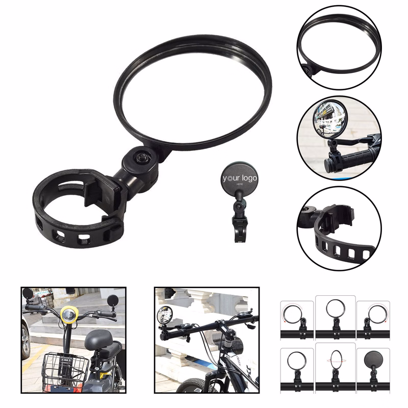 Bike Bar End Rearview Mirror 
