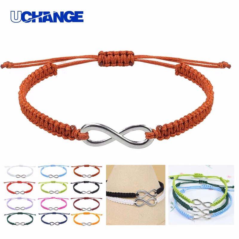 Fabric Bracelet with Stainless Steel Clasp