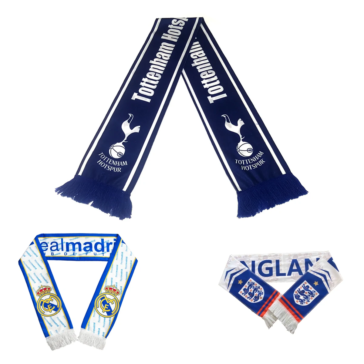 Personalized Polyester Soccer Fan Scarf 1