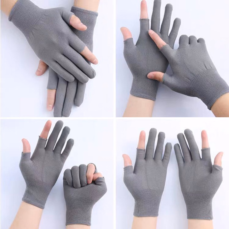 Polyester Fingerless Gloves