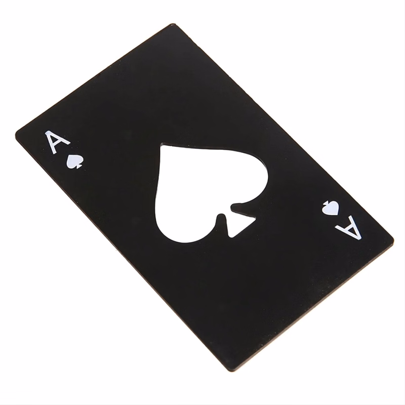 Poker Card Bottle Opener