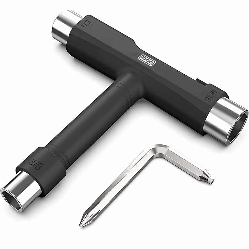 T & L Type 3-Hole Skateboard Wrench