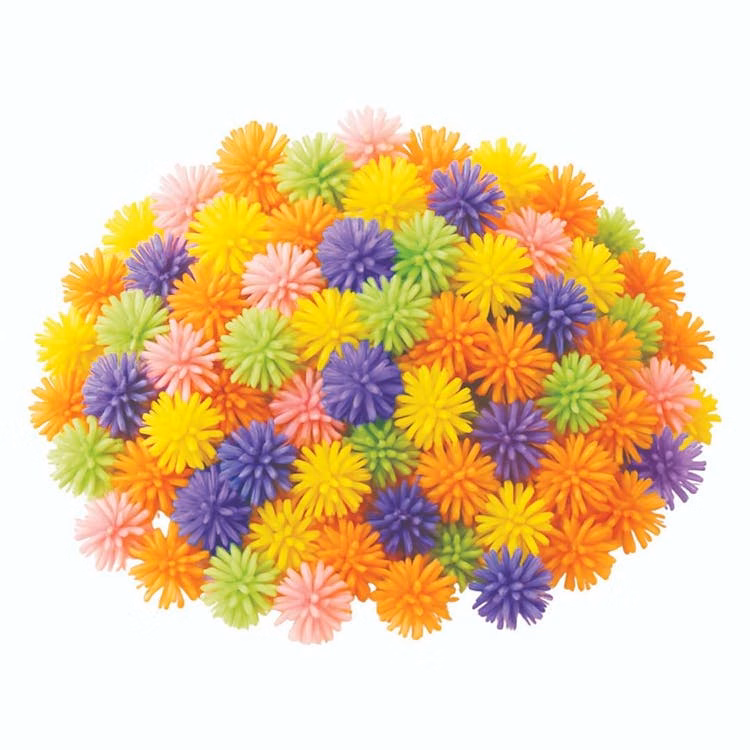 Mini Porcupine Balls 1" - Assorted
