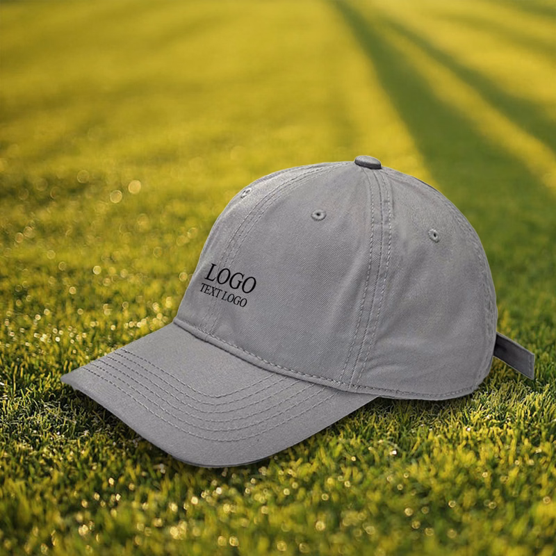 Organic Cotton Embroidery Custom Dad Hat