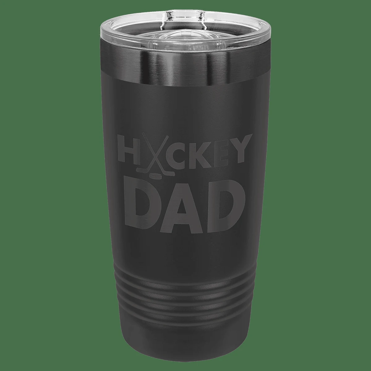 Polar Camel 20 oz. Black/Ghost Black ION-Plated Ringneck Tumbler with Slider Lid 1