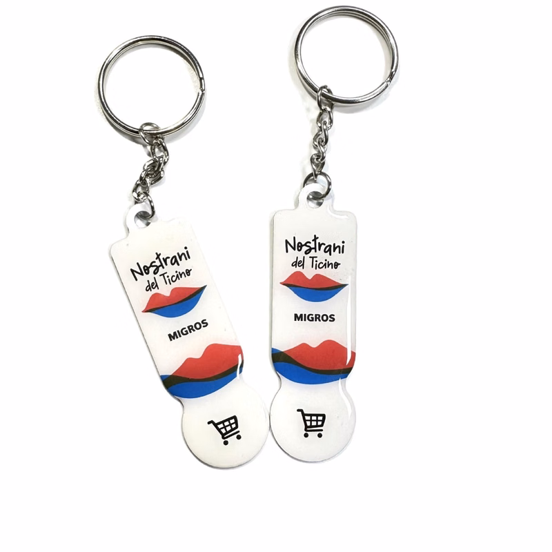 Soft-Touch Flexible Keychain