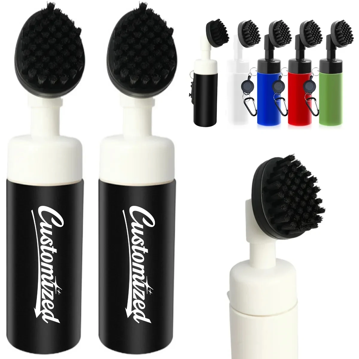 Golf Club Cleaning Brush With Spray Bottle 1