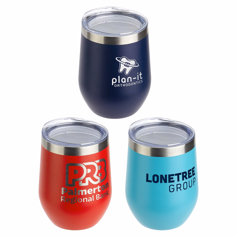 Pero 12 oz Copper-Lined Powder-Coated Insulated Goblet