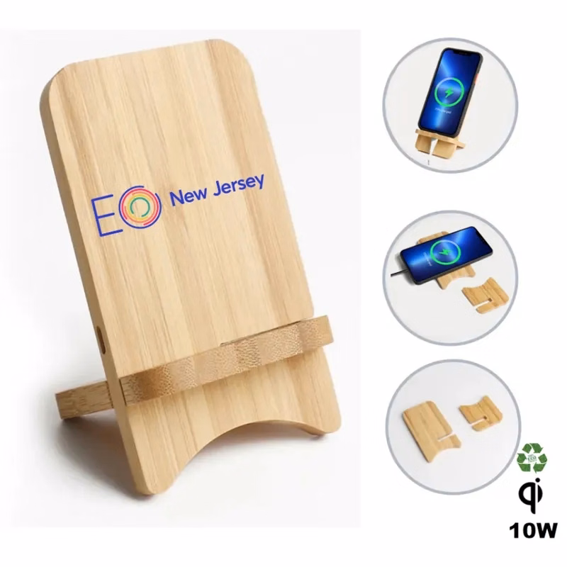Portable 2 in 1 Wireless Charger Phone Stand