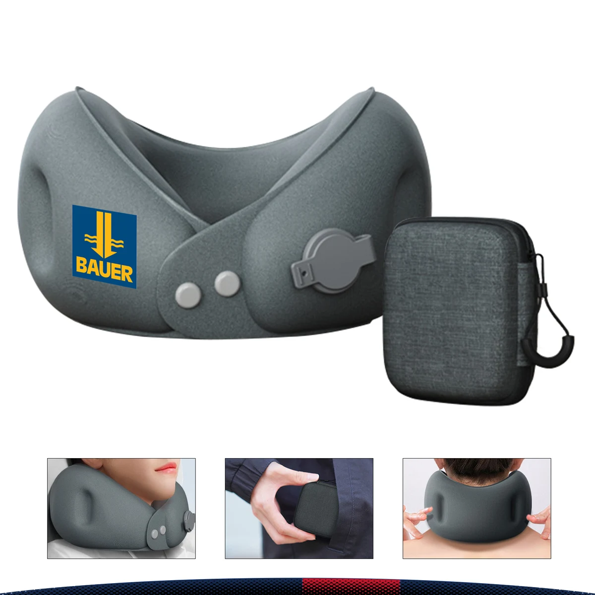 Neck-Support Inflatable Pillow 1
