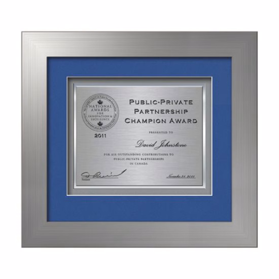 Premier Certificate TexEtch - Silver