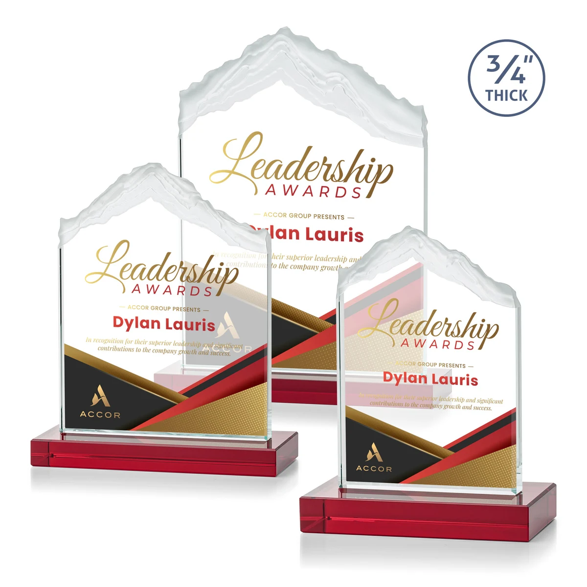 Everest VividPrint™ Award - Red 1