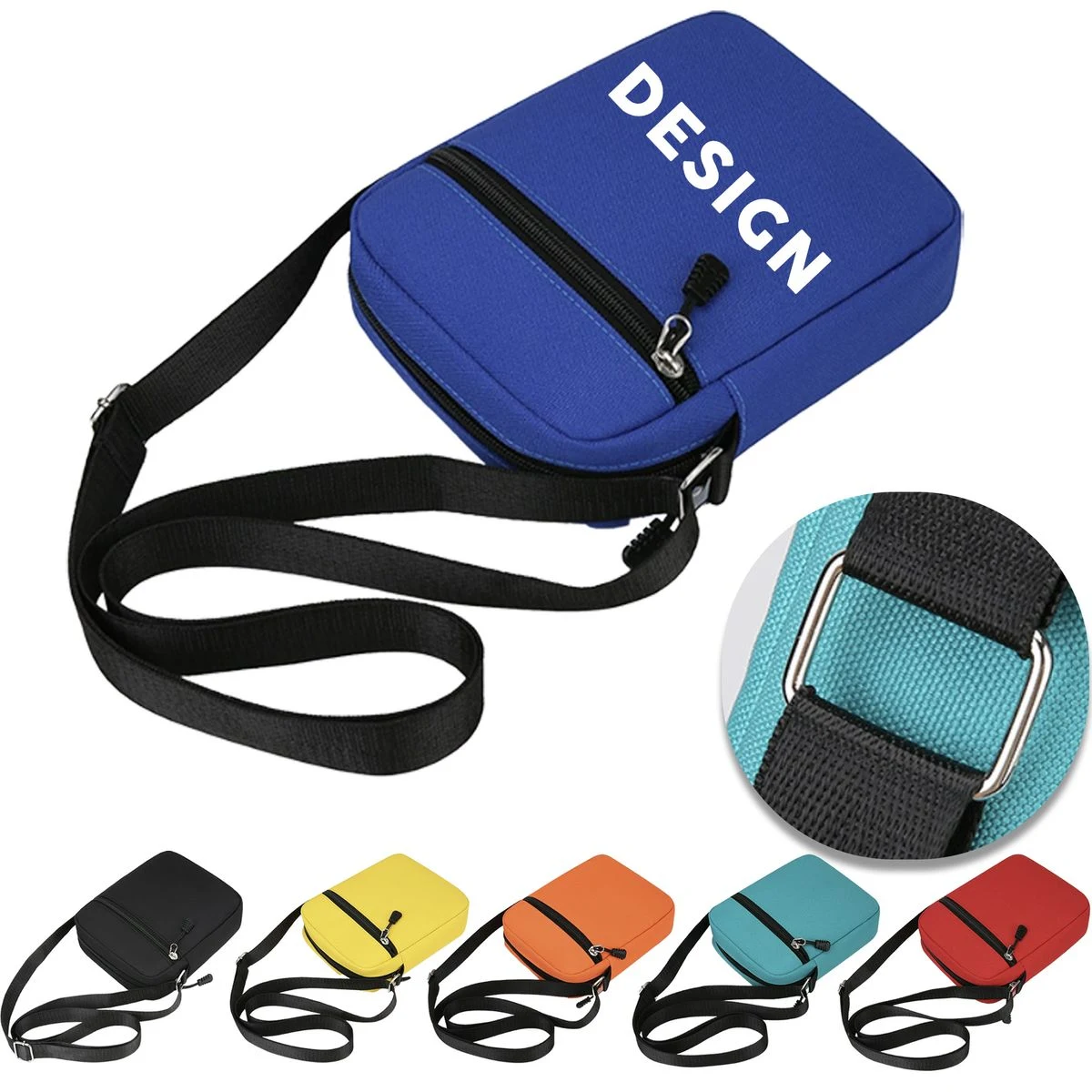 8 * 7 Inch Compact Crossbody Pouch 1