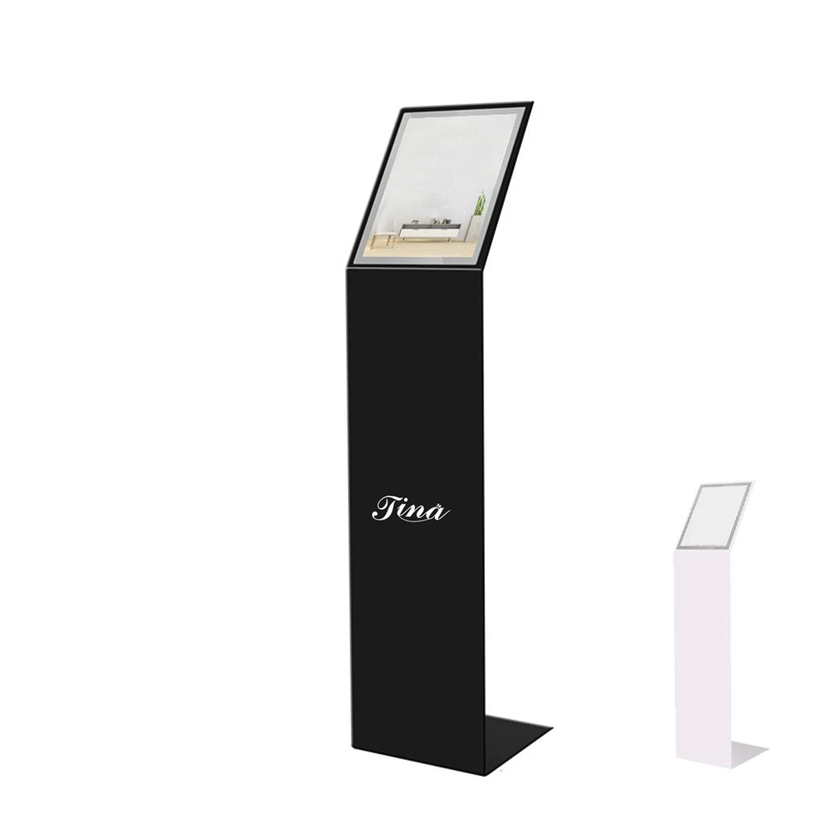 A4 Acrylic Pedestal Sign Holder Floor Stand 1