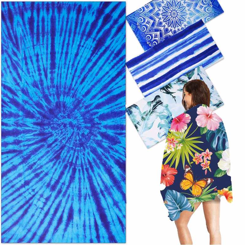 Full Color Shower Beatch Towel