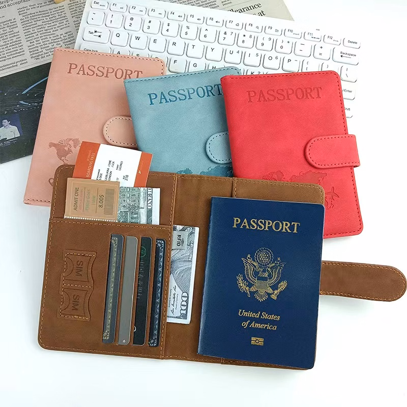 PU Leather Mluti-functional Passport Holder