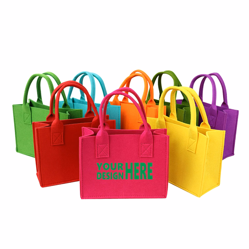 Felt Handbag Reusable Bags