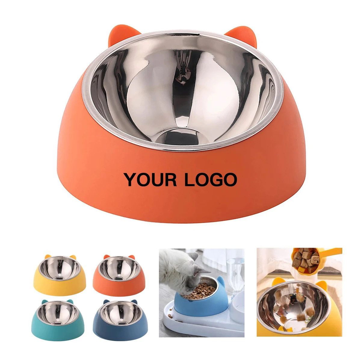 Durable Pet Food Bowl with Scoop Design for Pets 1