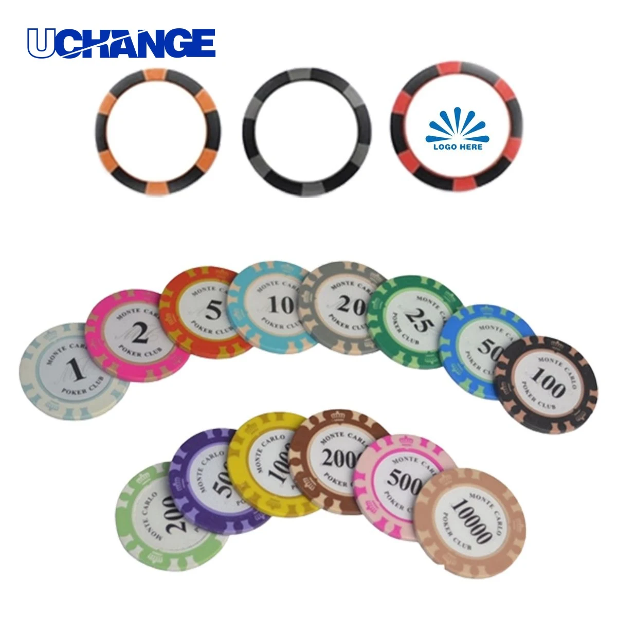 Stylish 14g Casino Poker Chips 1