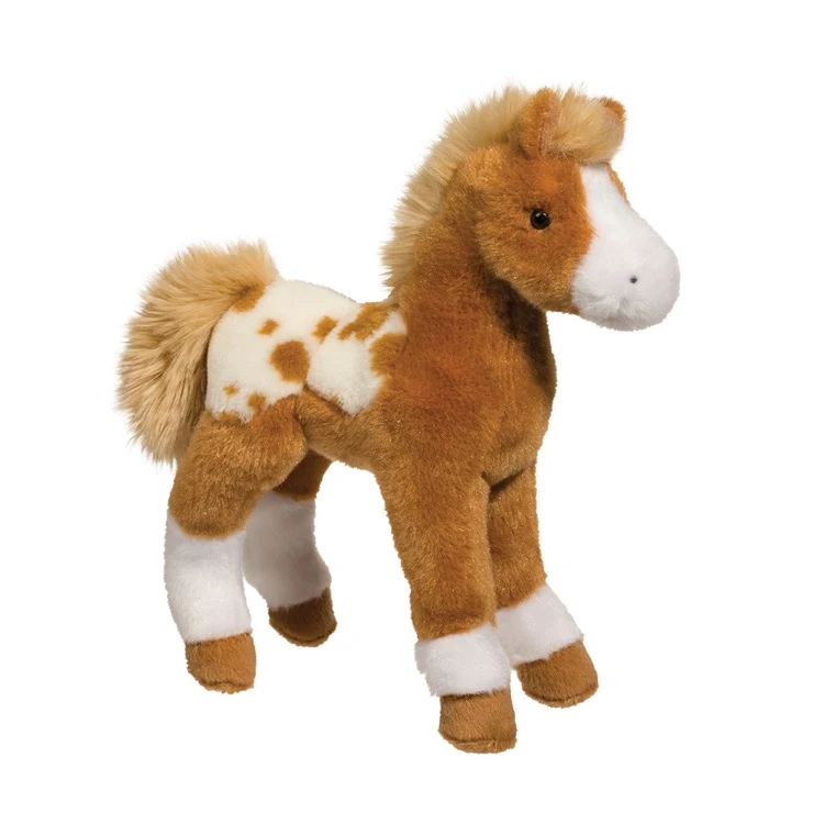 Freckles Golden Appaloosa Foal Stuffed Animal 1