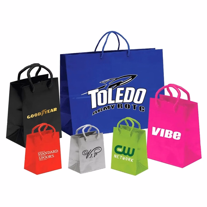 Gloss Laminated European Tote Bags