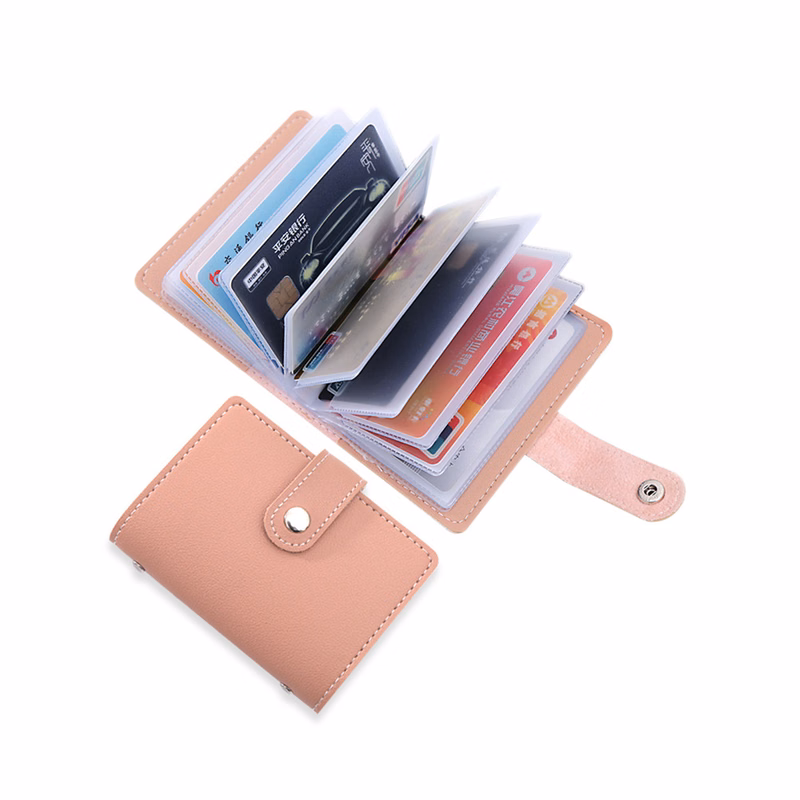 Credit Card Holder Wallet with 26 Card Sleeves