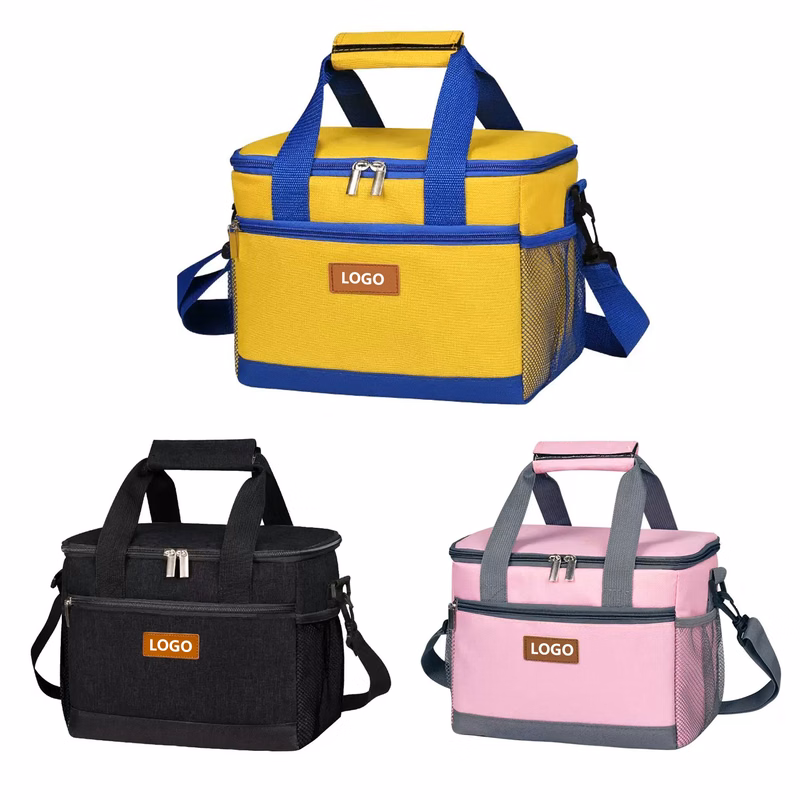 Oxford Cloth Double-layer Insulated Lunch Bag