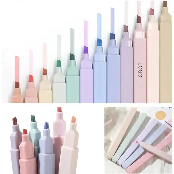 Pastel Chisel-Tip Highlighter Set 1