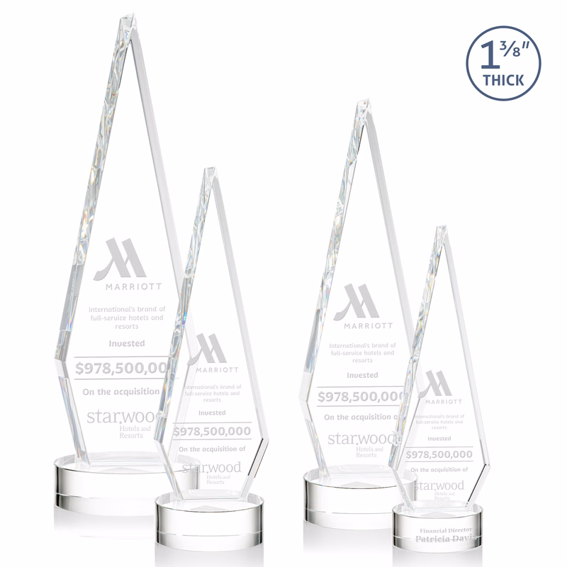 Springfield Award on Stanrich Base - Clear