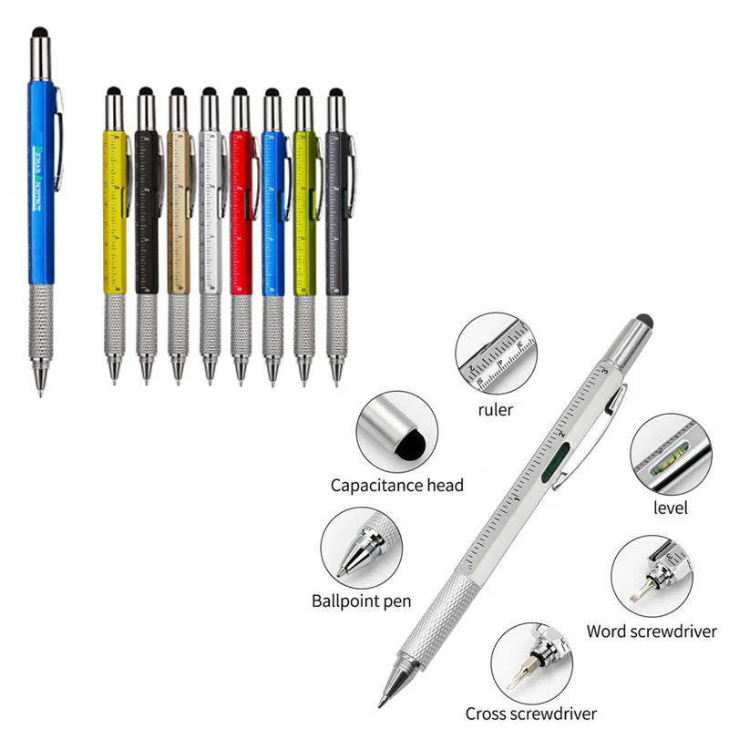 Multifunction 6 in 1 Tool with Ballpoint Pen 1