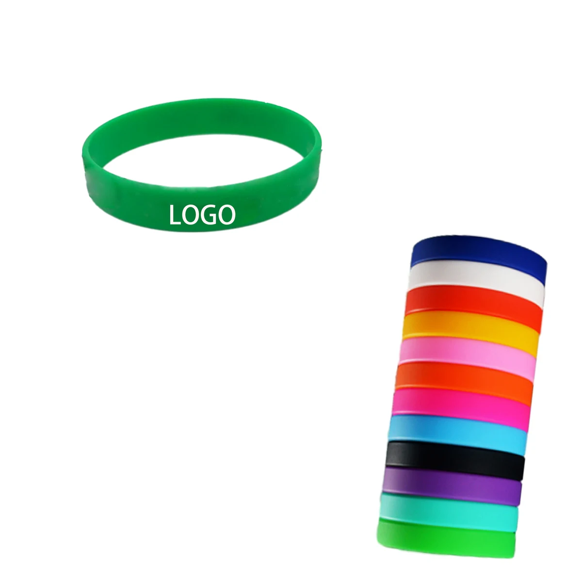 Colorful Silicone Sports Bracelet 1