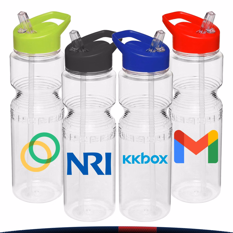 Milesy Plastic Sports Bottle - 28 OZ.