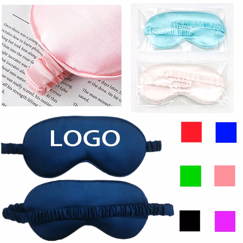 Simulation Silk Adjustable Eye Mask