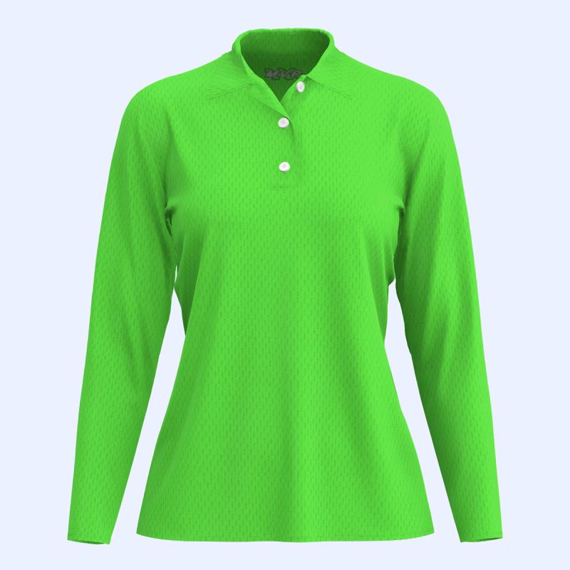 Women's Long Sleeve Polo shirt