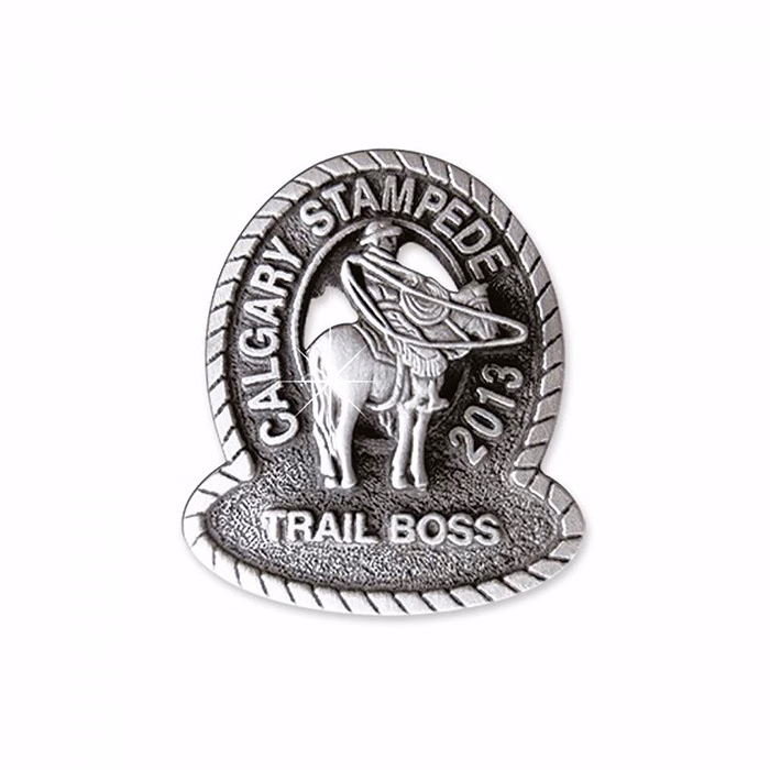 Solid Pewter Lapel Pin (Up to 1 in)