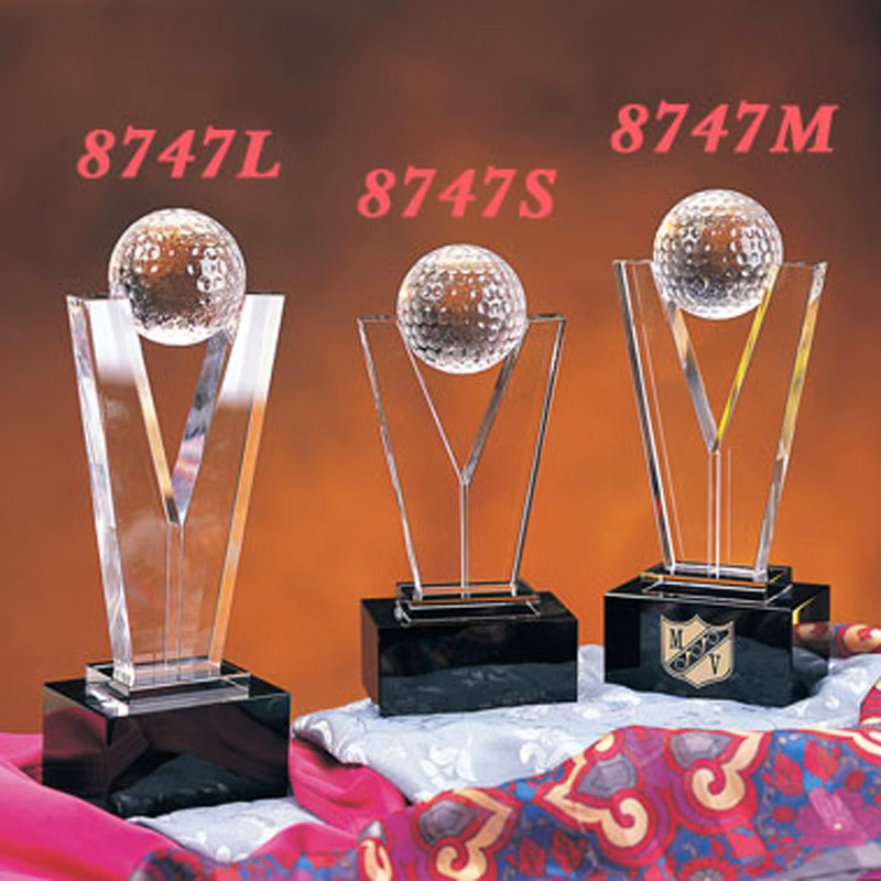 STONEBRIDGE GOLF OPTIC CRYSTAL AWARD - LARGE
