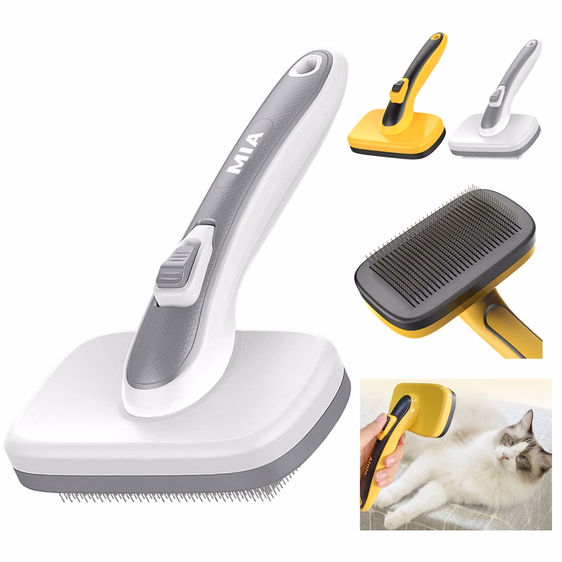 Self-Cleaning Slicker Brush For Dogs