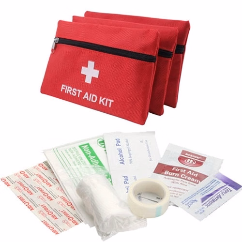 First Aid Kit With Zippered Pouch