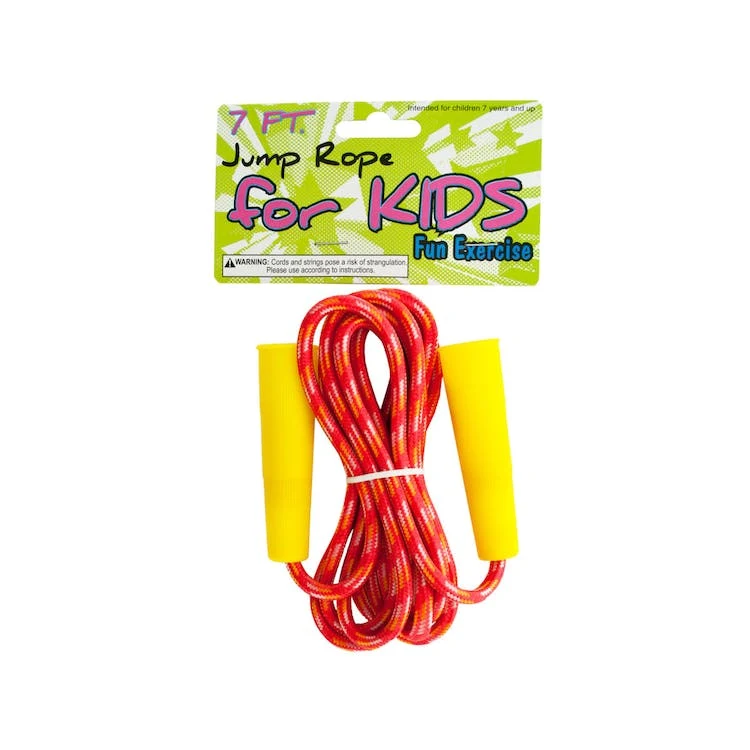 Kid's Jump Ropes - 7' Colorful 1