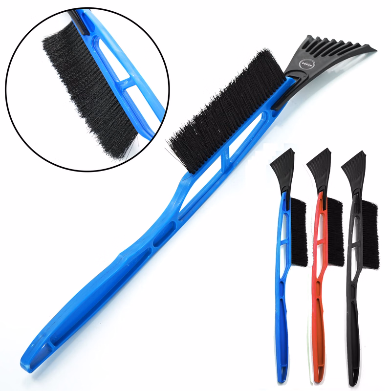 Detachable Dual-Use Car Snow Brush And Ice Scraper Handle