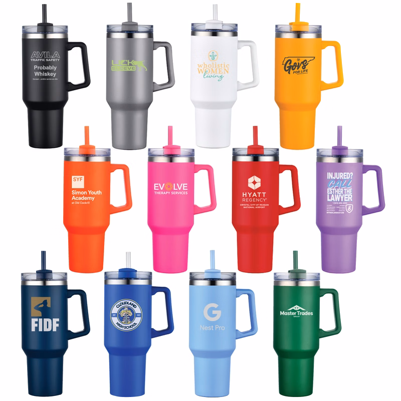 Beluga 40 oz. Vacuum Insulated Tumbler Mug w/ Handle