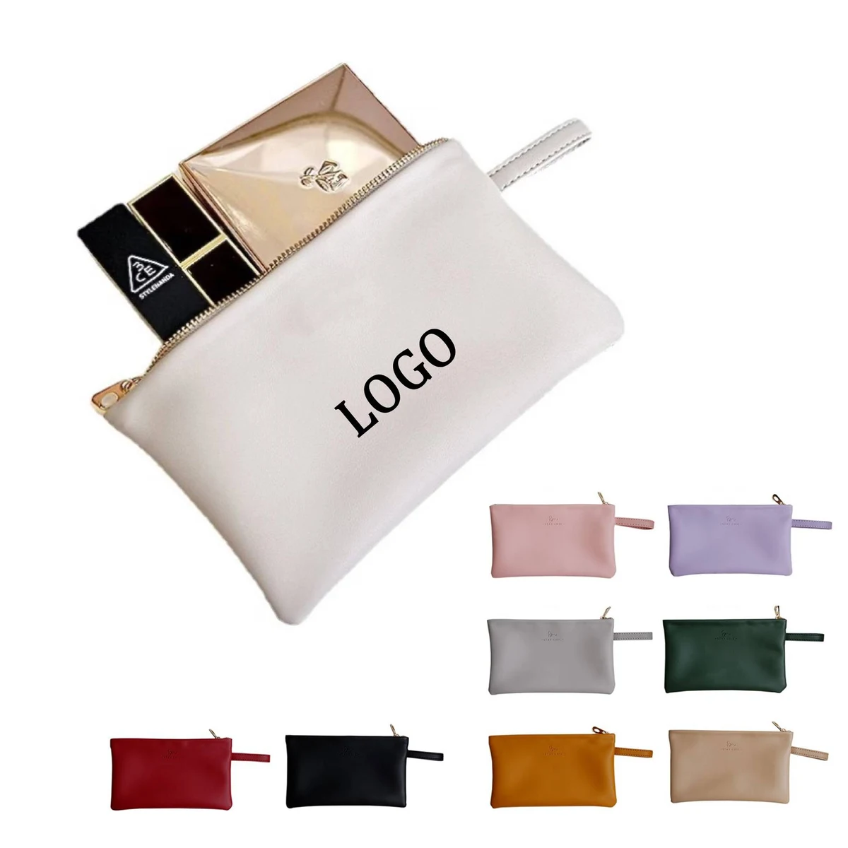 Soft PU Portable Cosmetic Pouch 1