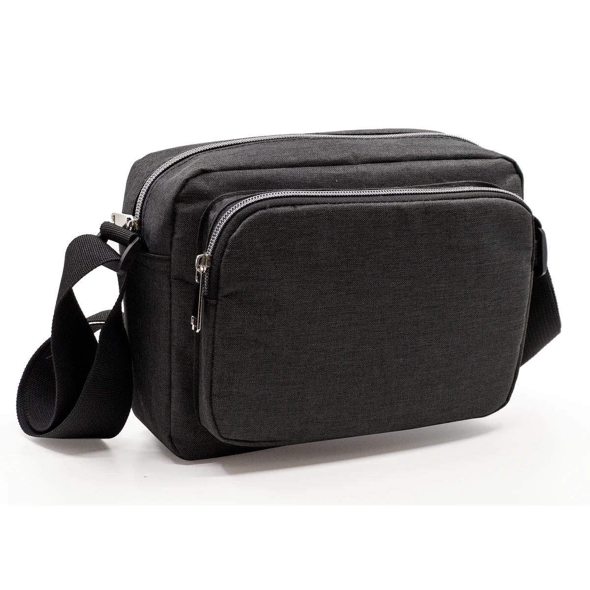 Soft Clear 2 Zippered Sling Bag. 1