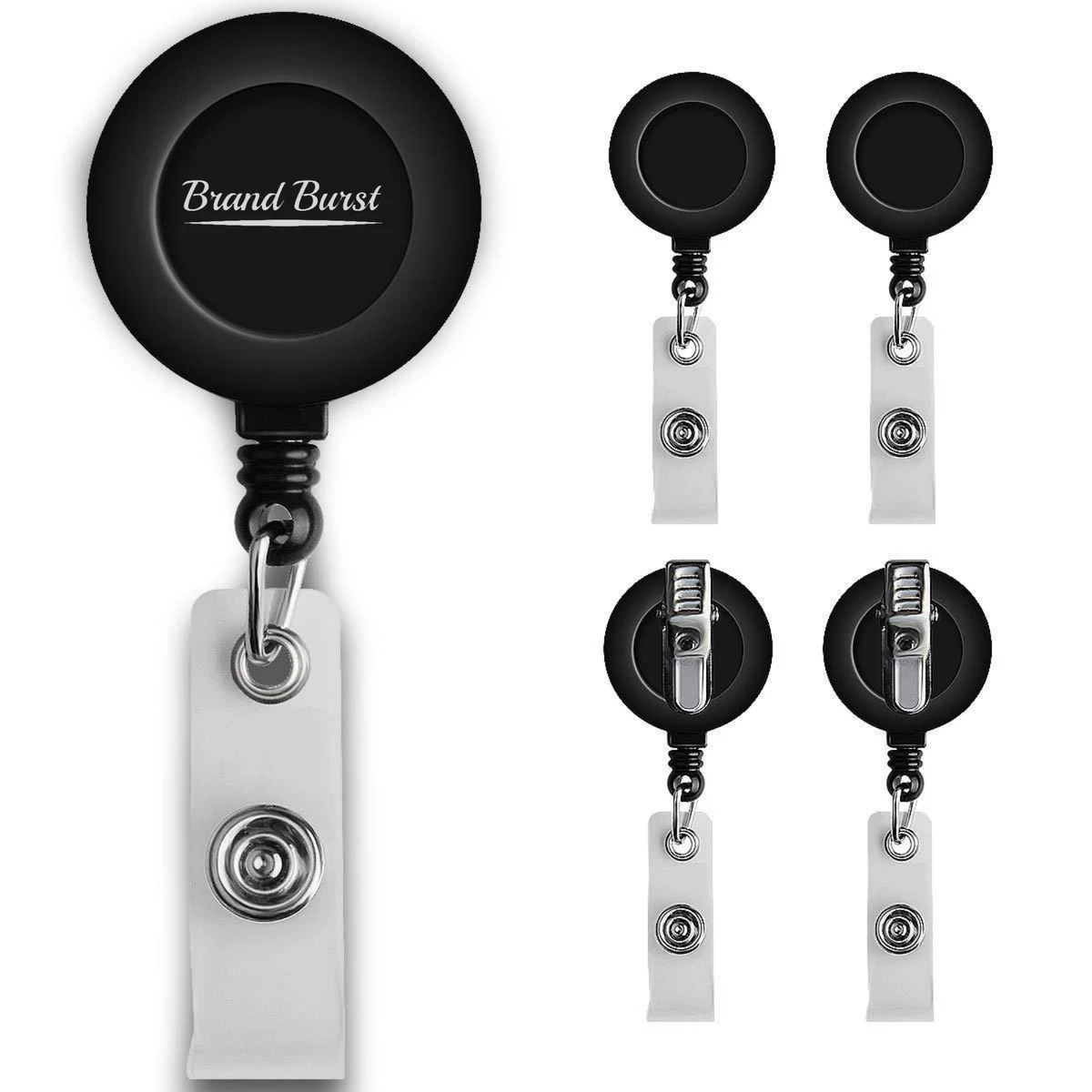 Badge Reel With Belt Clip 1