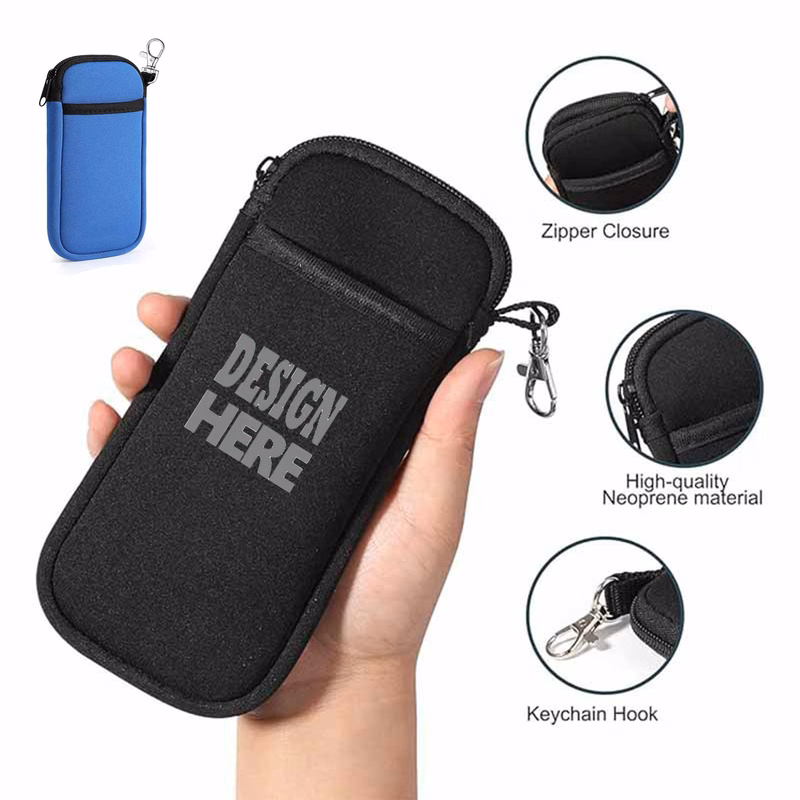 Portable Zipper Pouch For Phone And Accessories